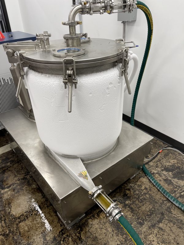 ethanol hose and centrifuge