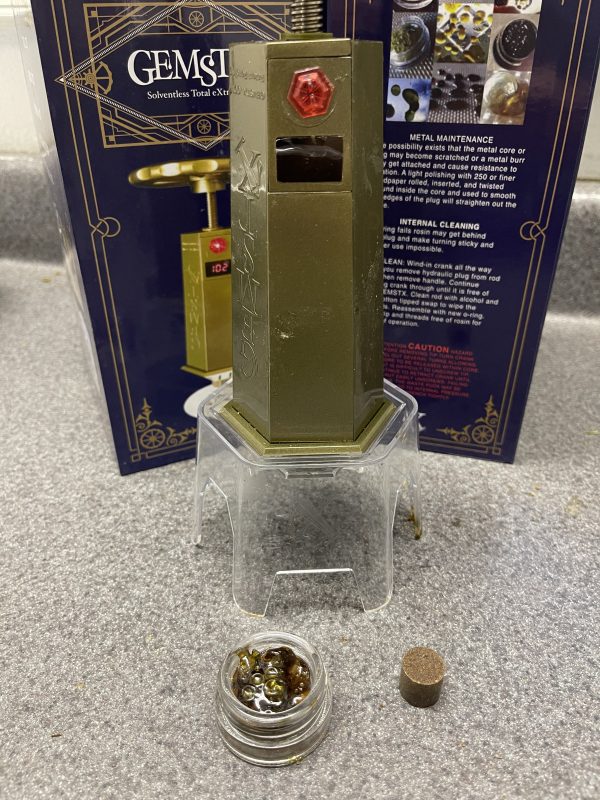 Portable rosin press full